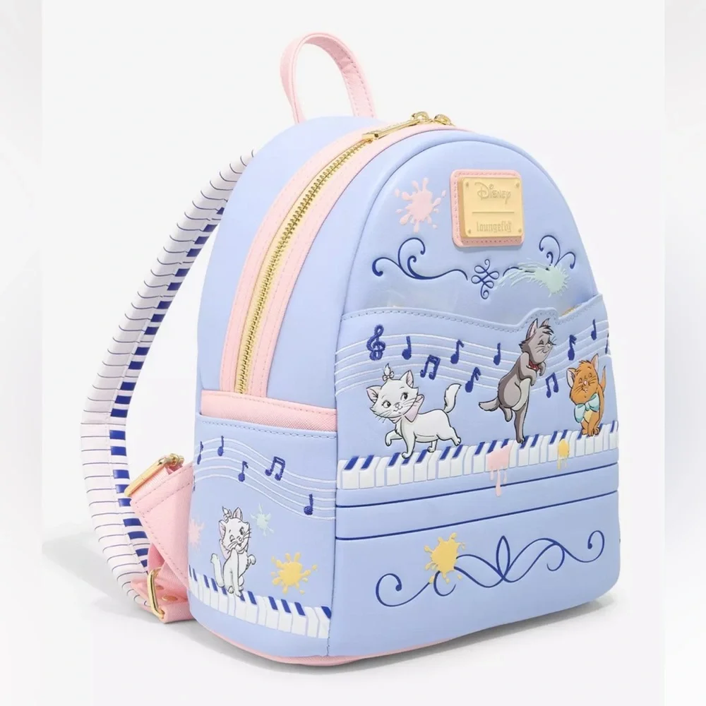 Loungefly Disney The Aristocats Kittens Piano Mini Backpack - BoxLunch Exclusive